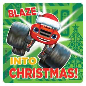 Blaze & The Monster Machines - Christmas Stickers